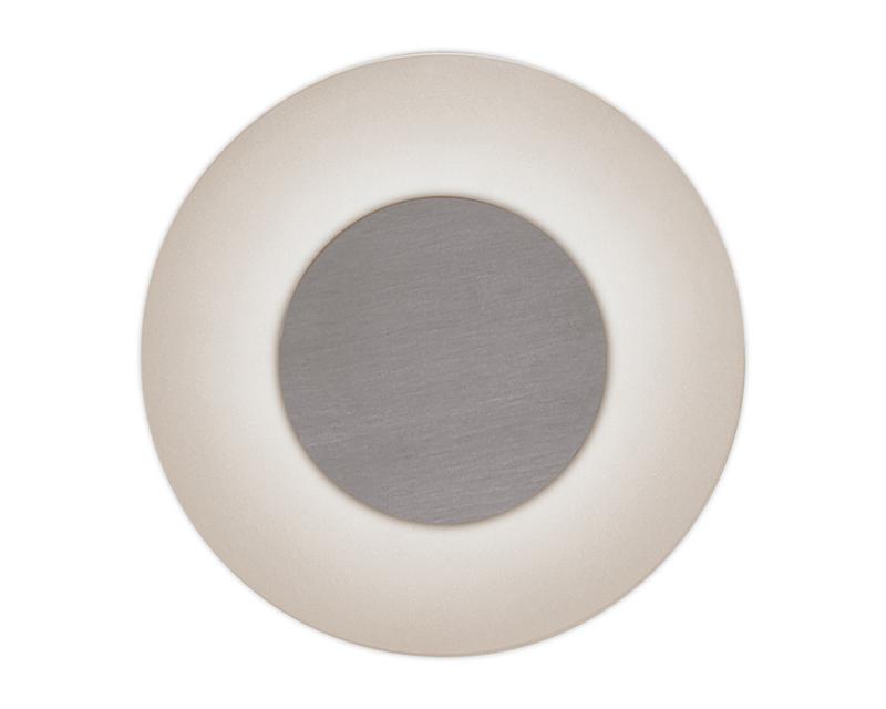 Round Led Marker Light Satin Alum